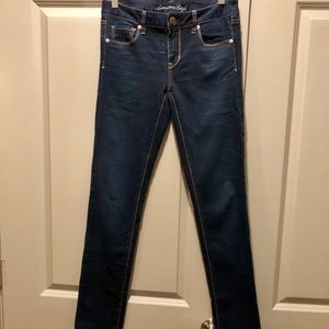 American Eagle Jeans: 8L, skinny, super stretch.